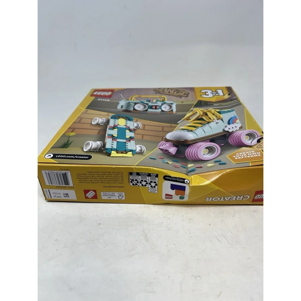 LEGO Creator 31148 Retro Roller Skate NEW Factory Sealed Box Damage See Photos